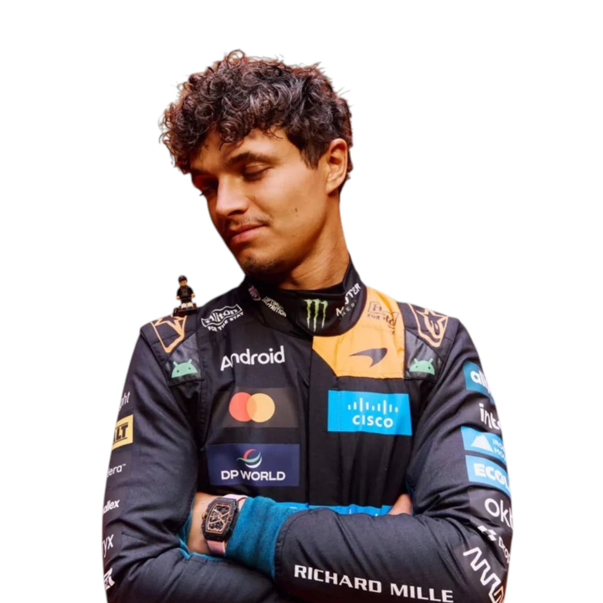 Lando Norris 2026 McLaren 1000th Monaco GP F1 Race Suit - Trending Racegears image 3
