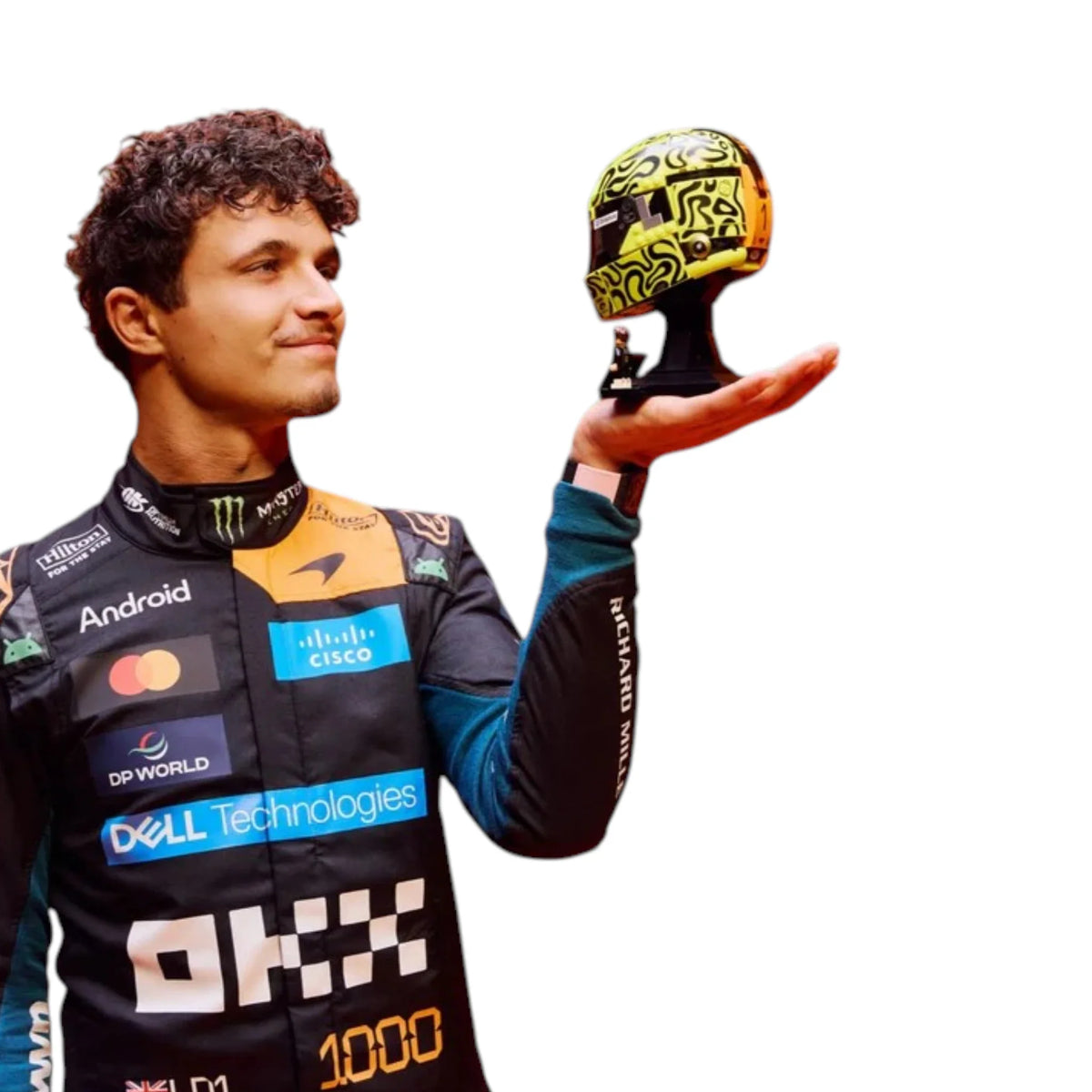 Lando Norris 2026 McLaren 1000th Monaco GP F1 Race Suit - Trending Racegears image 4