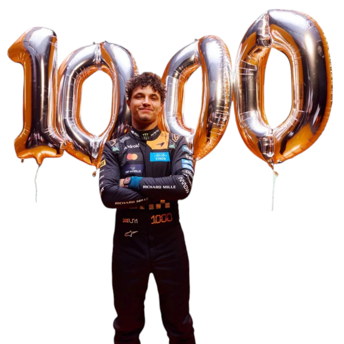 Lando Norris 2026 McLaren 1000th Monaco GP F1 Race Suit - Trending Racegears image 6