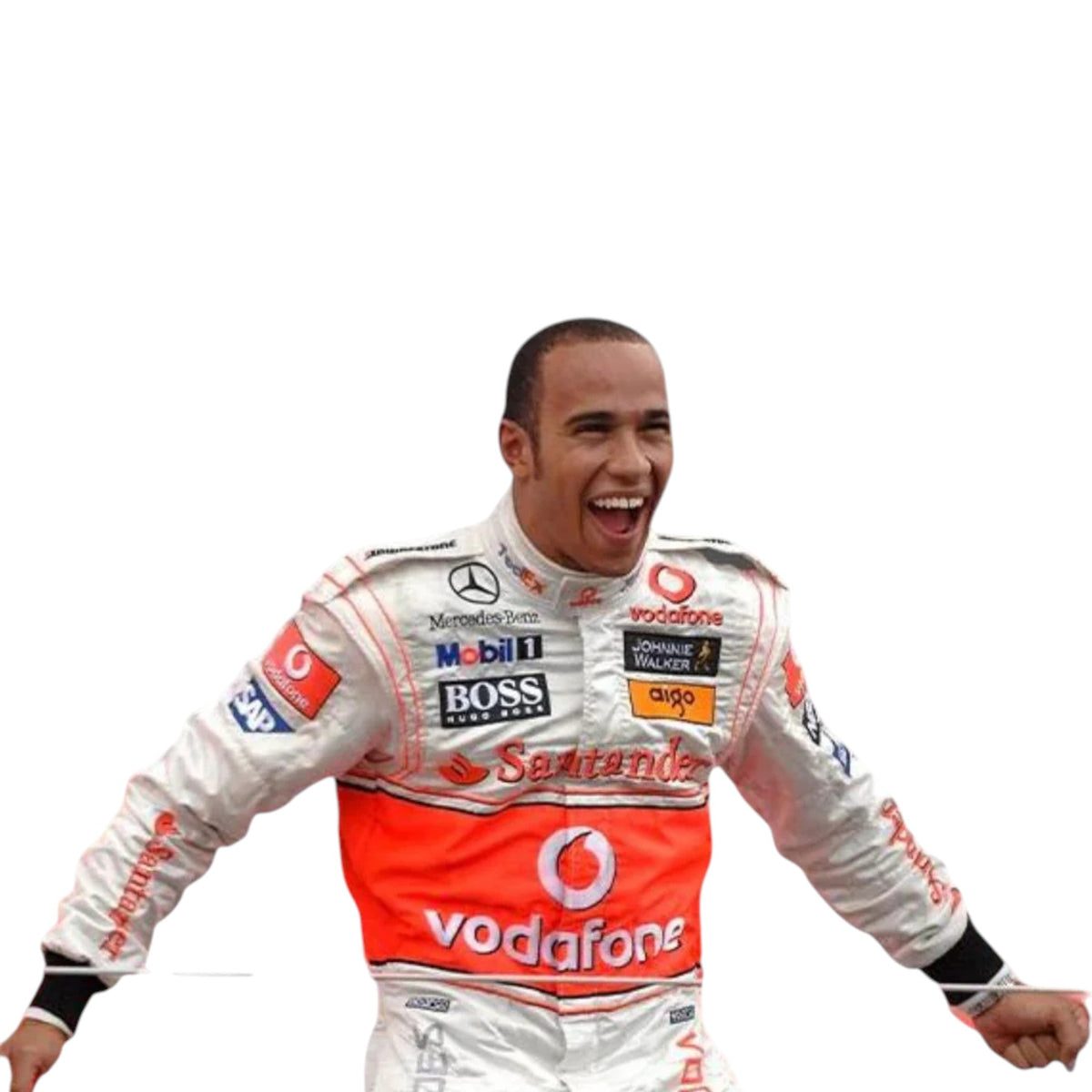 Lewis Hamilton 2008 Mclaren F1 Race Suit - Trending Racegears image 1