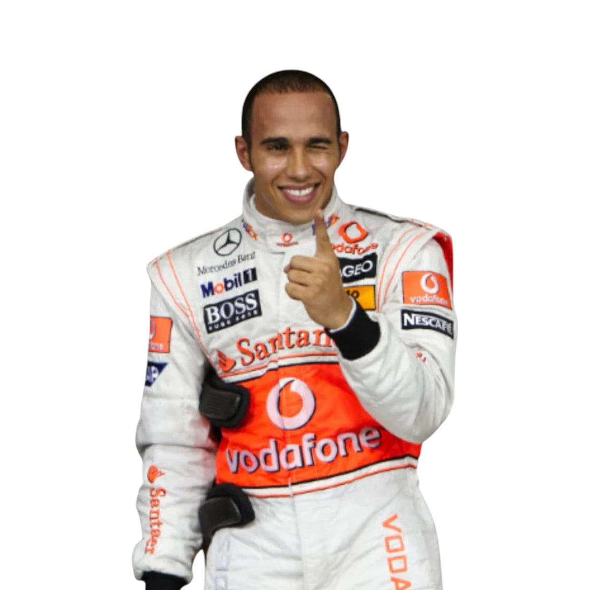 Lewis Hamilton 2009 McLaren F1 Race Suit - Trending Racegears image 2
