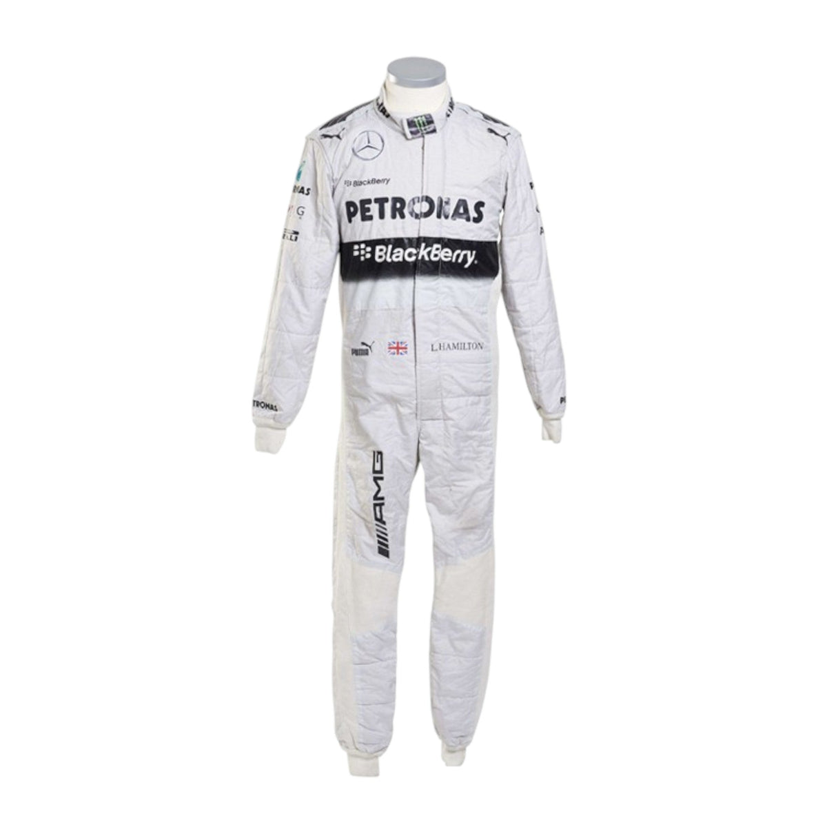 Lewis Hamilton 2014 Mercedes-AMG Petronas F1 Race Suit - Trending Racegears image 2