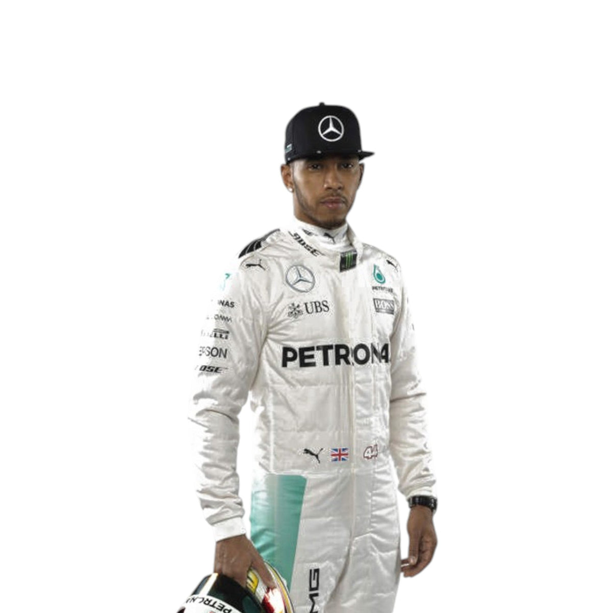 Lewis Hamilton 2016 Mercedes-AMG Petronas F1 Race Suit - Trending Racegears image 1