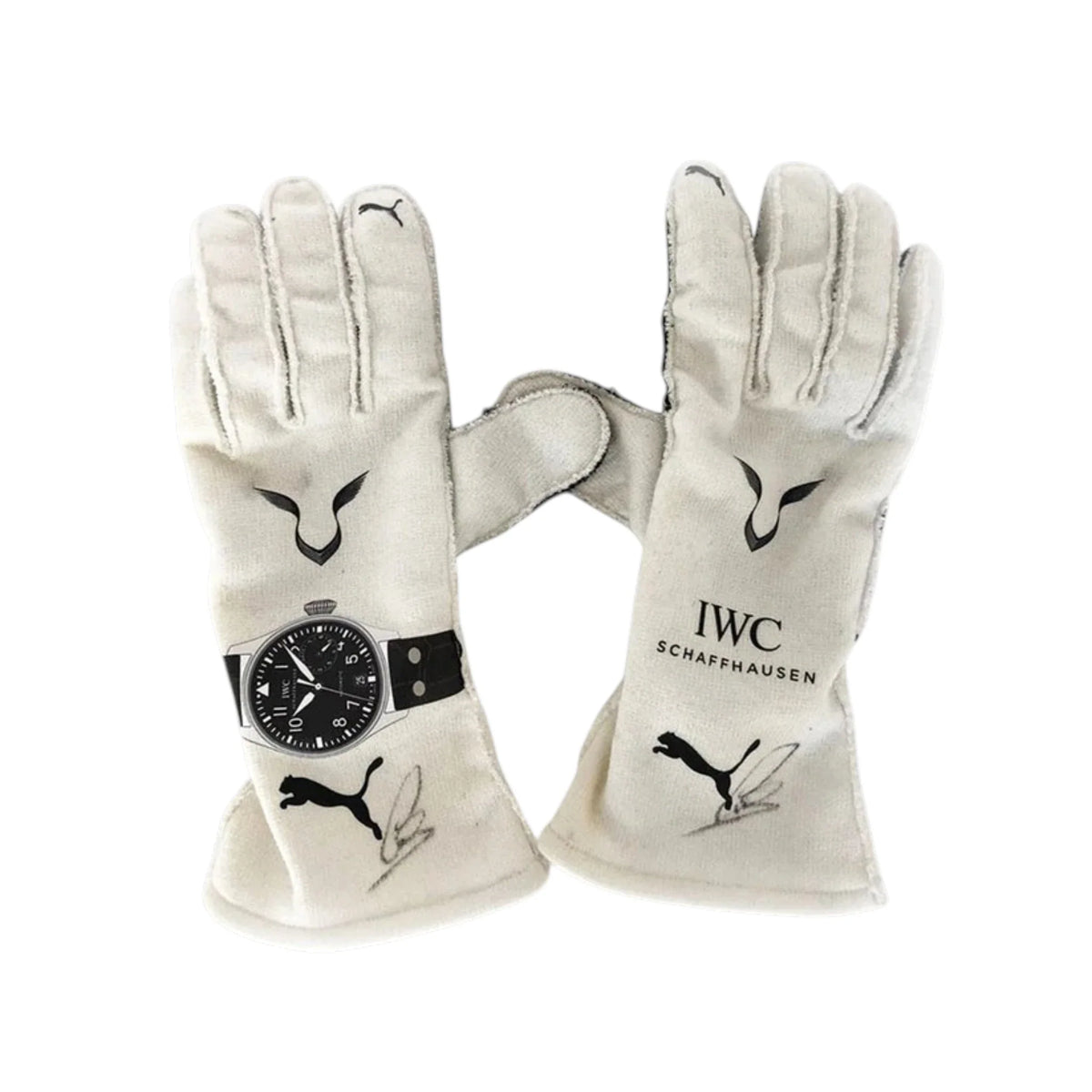 Lewis Hamilton 2019 Mercedes-AMG Petronas F1 Racing Gloves - Trending Racegears image 1