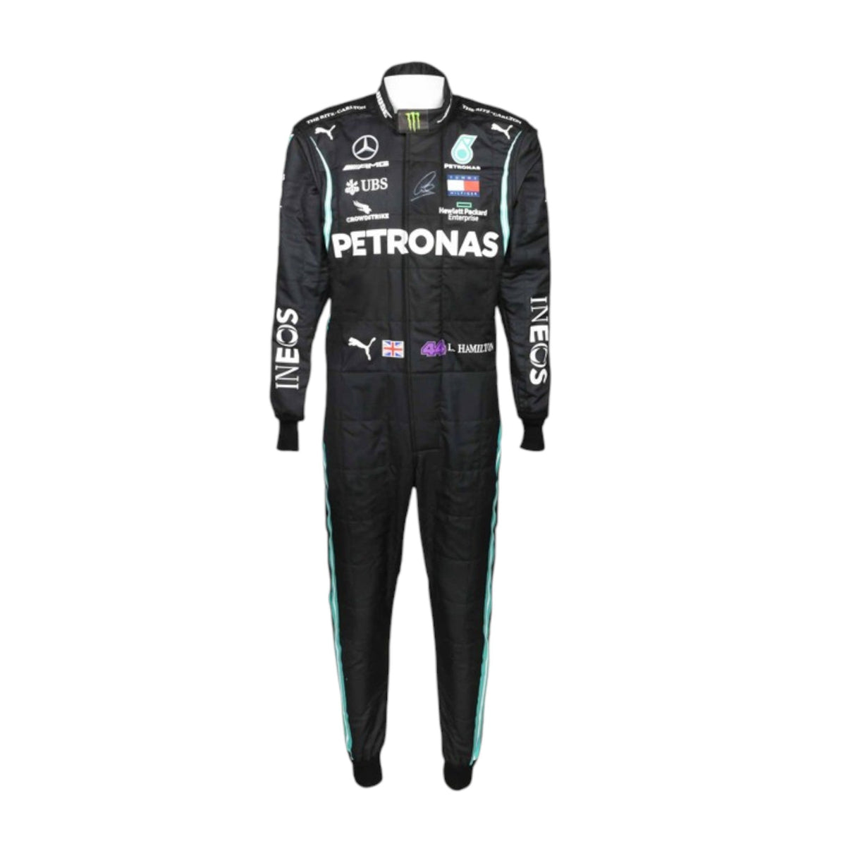 Lewis Hamilton 2020 Mercedes AMG Petronas F1 Race Suit - Trending Racegears image 3