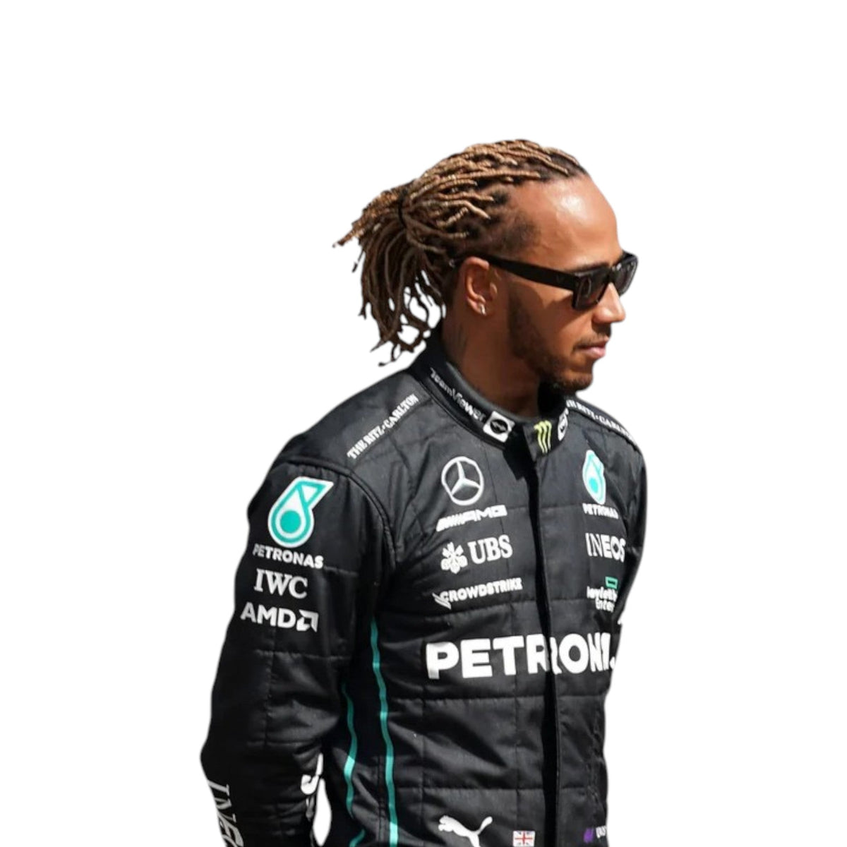 Lewis Hamilton 2022 Mercedes AMG Petronas F1 Race Suit - Trending Racegears image 1