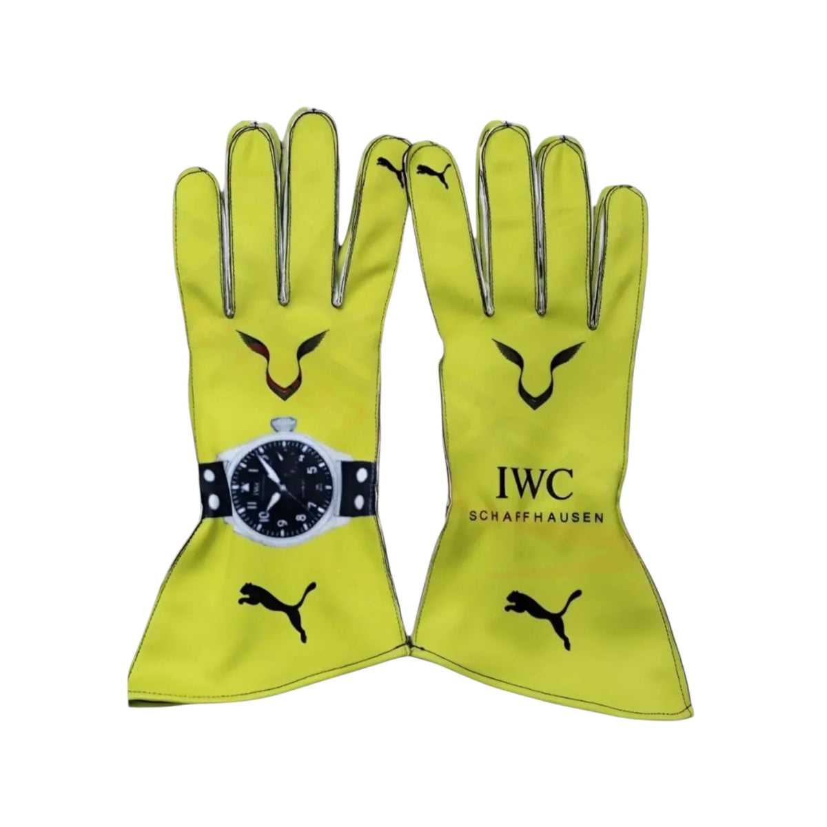 Lewis Hamilton 2024 Mercedes-AMG Petronas F1 Racing Gloves - Trending Racegears image 1