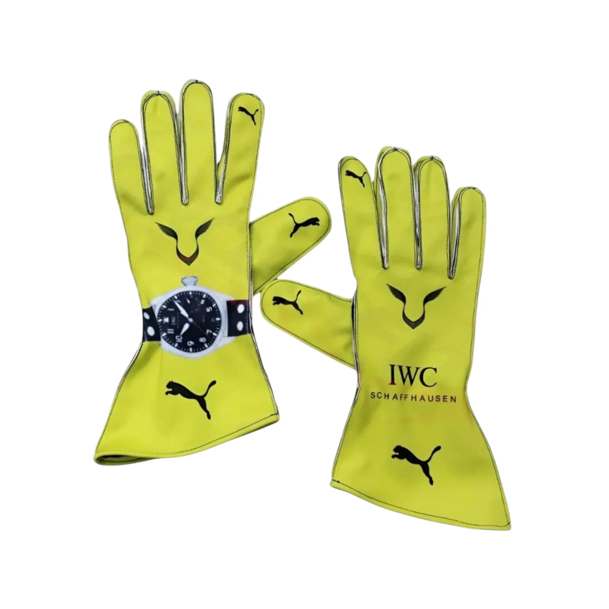 Lewis Hamilton 2024 Mercedes-AMG Petronas F1 Racing Gloves - Trending Racegears image 2