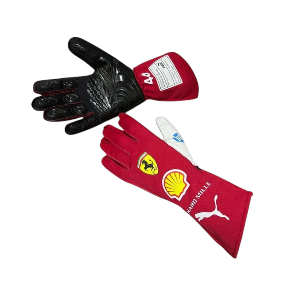 Lewis Hamilton 2025 Ferrari F1 Racing Gloves - Trending Racegears image 4