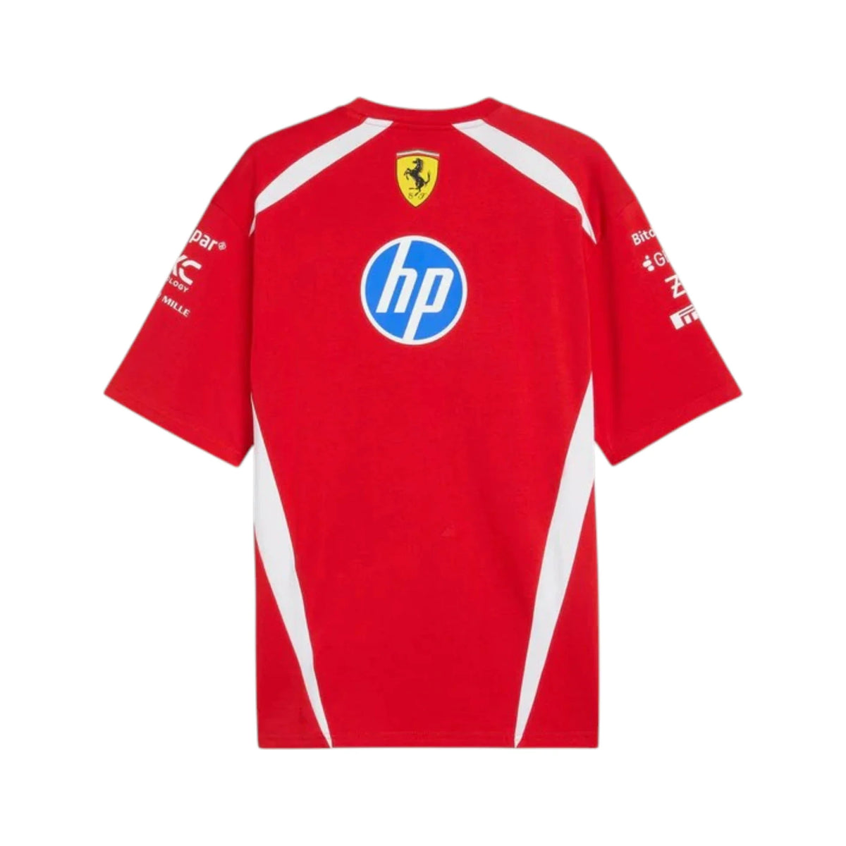 Lewis Hamilton 2025 Ferrari F1 Racing T-Shirt - Trending Racegears image 2