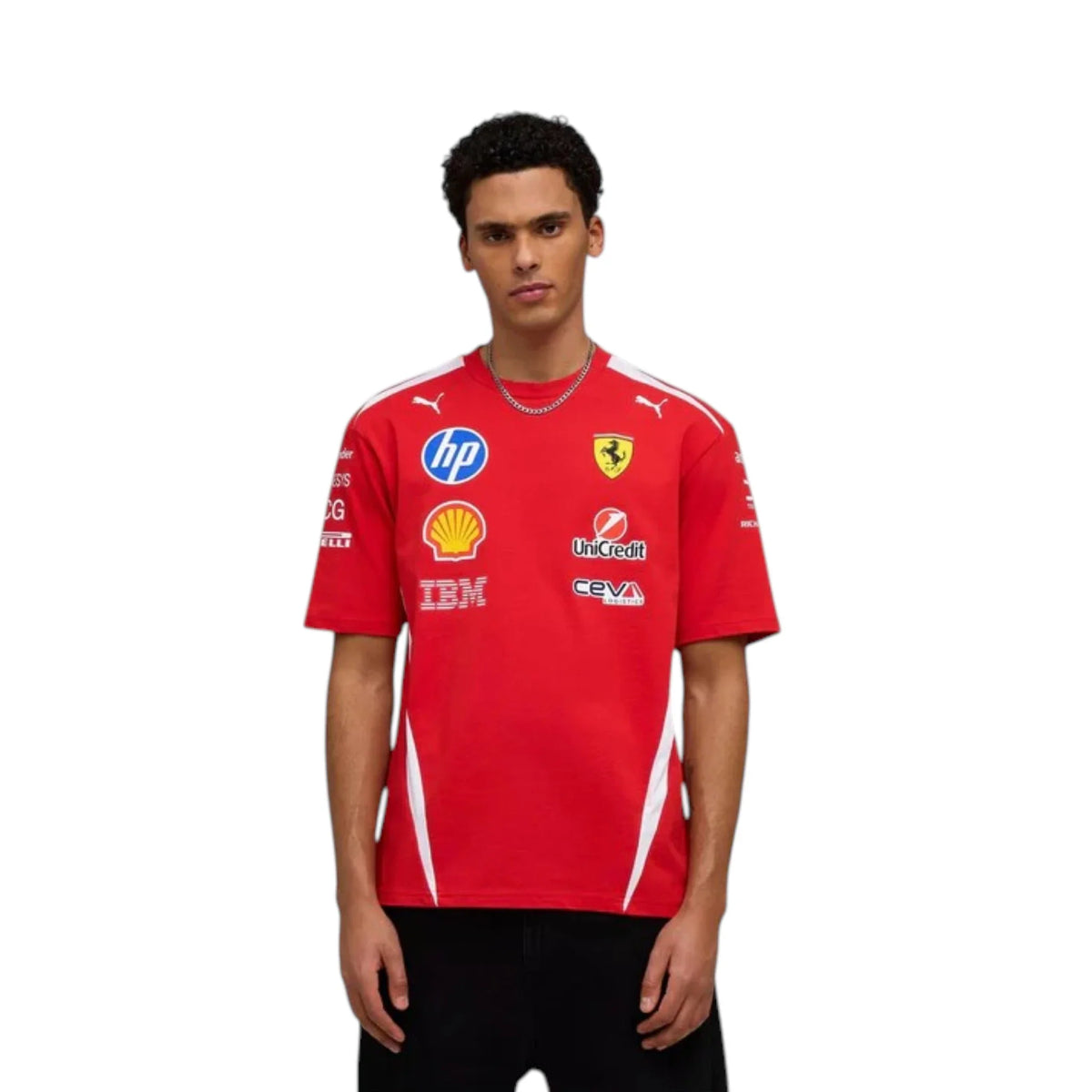 Lewis Hamilton 2025 Ferrari F1 Racing T-Shirt - Trending Racegears image 5