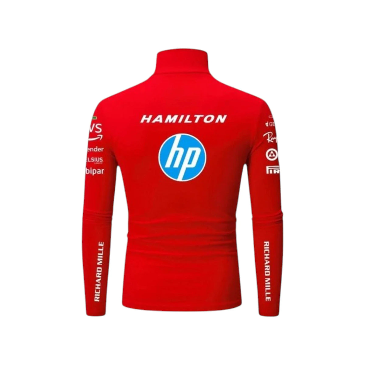Lewis Hamilton 2025 Ferrari F1 Undershirt (Red) - Trending Racegears image 2