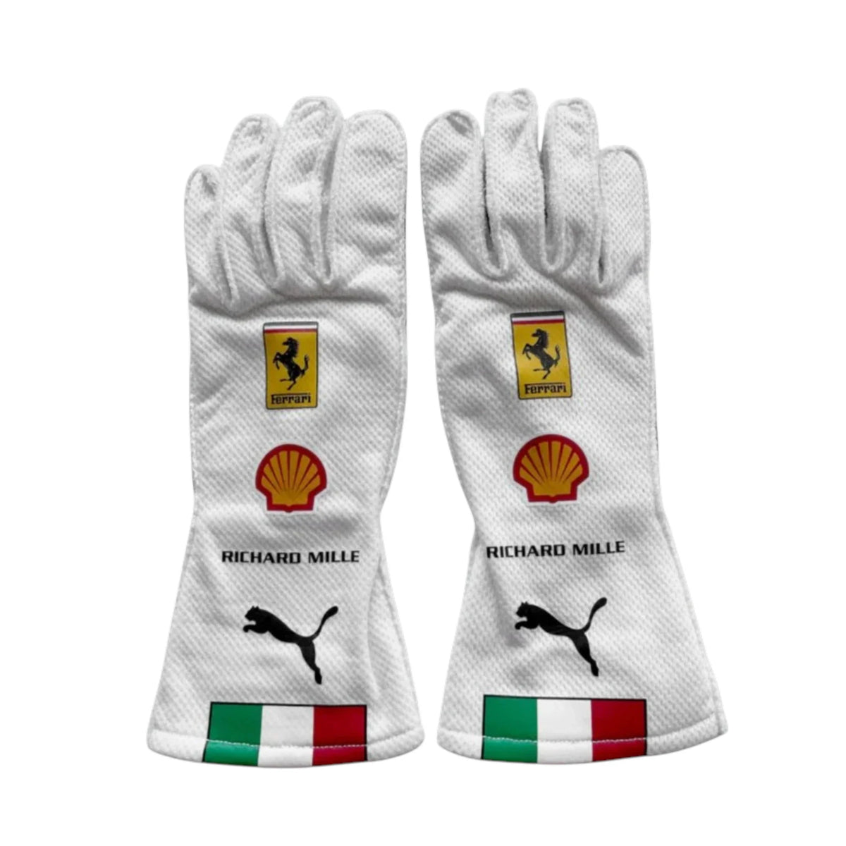 Lewis Hamilton 2025 Ferrari Monza GP F1 Racing Gloves - Trending Racegears image 1