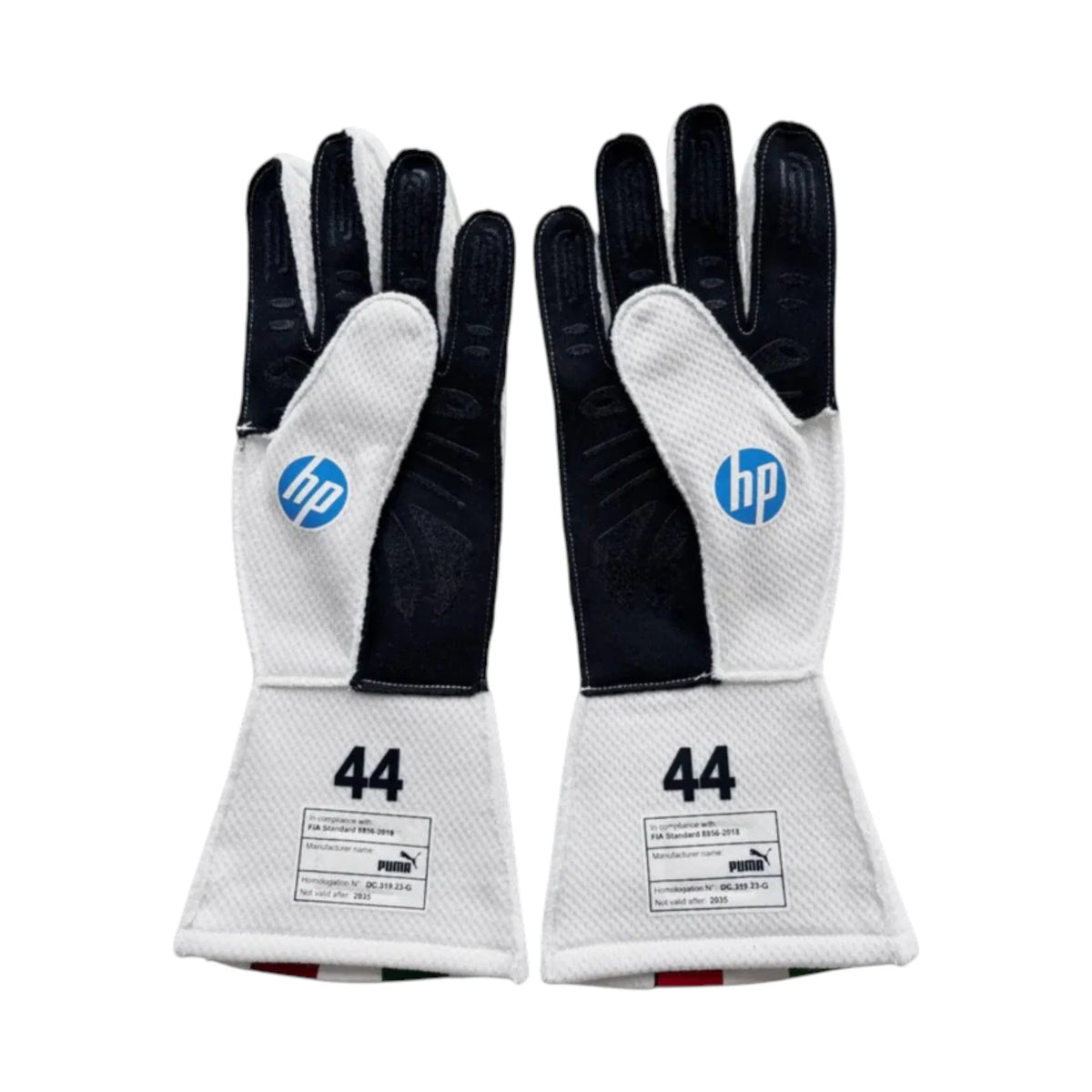 Lewis Hamilton 2025 Ferrari Monza GP F1 Racing Gloves - Trending Racegears image 2