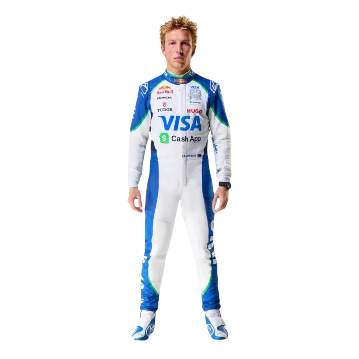 Liam Lawson 2025 Racing Bulls F1 Race Suit - Trending Racegears image 2