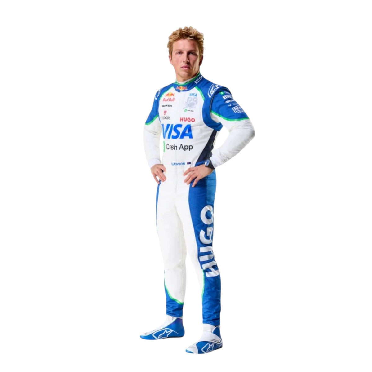 Liam Lawson 2025 Racing Bulls F1 Race Suit - Trending Racegears image 4