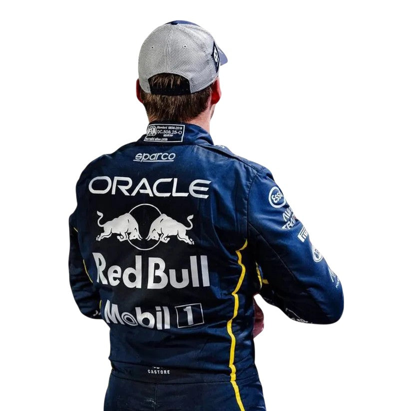 Max Verstappen 2025 Red Bull Las Vegas GP F1 Race Suit - Trending Racegears image 3