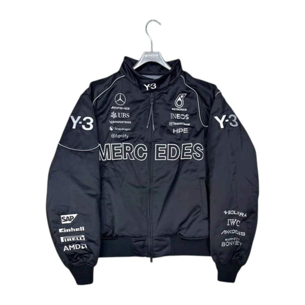 Mercedes-AMG Petronas Y-3 Collaboration F1 Jacket - Trending Racegears image 1