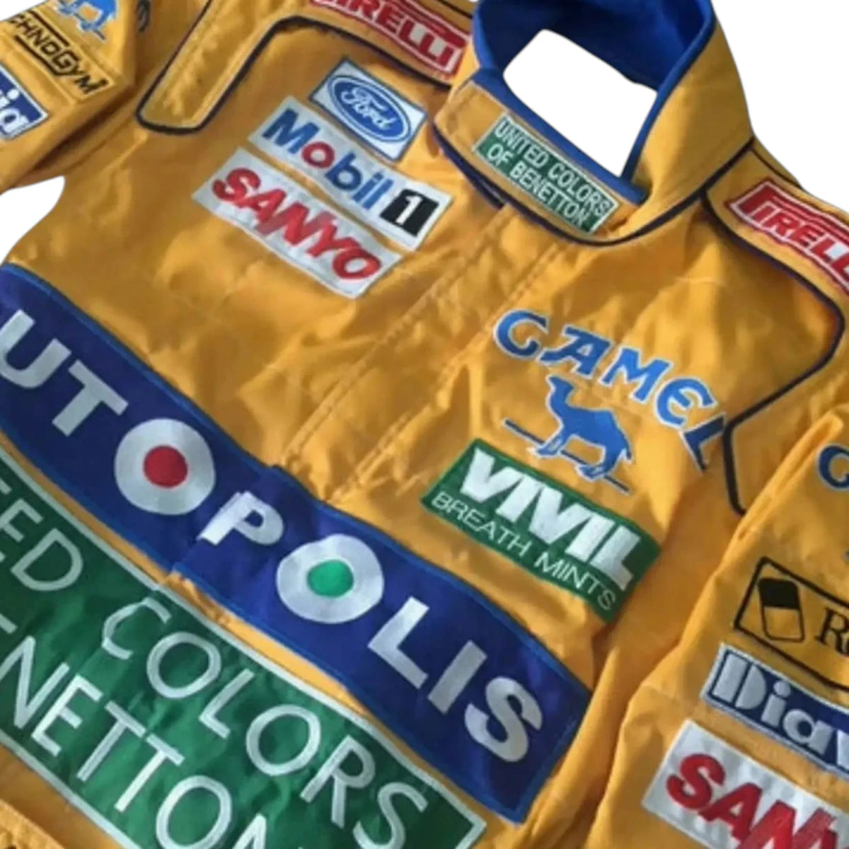 Michael Schumacher 1991 Benetton F1 Racing Suit - Trending Racegears image 6