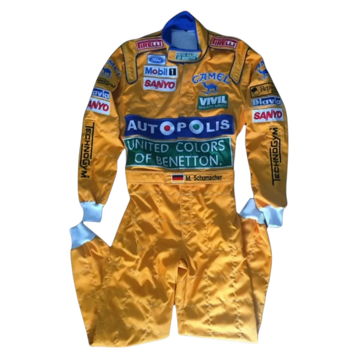 Michael Schumacher 1991 Benetton F1 Racing Suit - Trending Racegears image 1