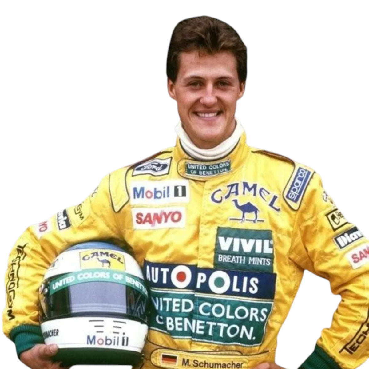 Michael Schumacher 1991 Benetton F1 Racing Suit - Trending Racegears image 2
