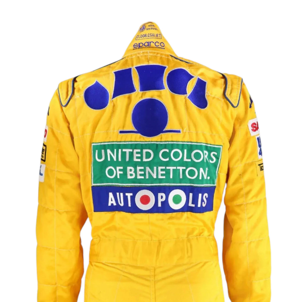 Michael Schumacher 1992 Benetton Belgian GP F1 Racing Suit - Trending Racegears image 3