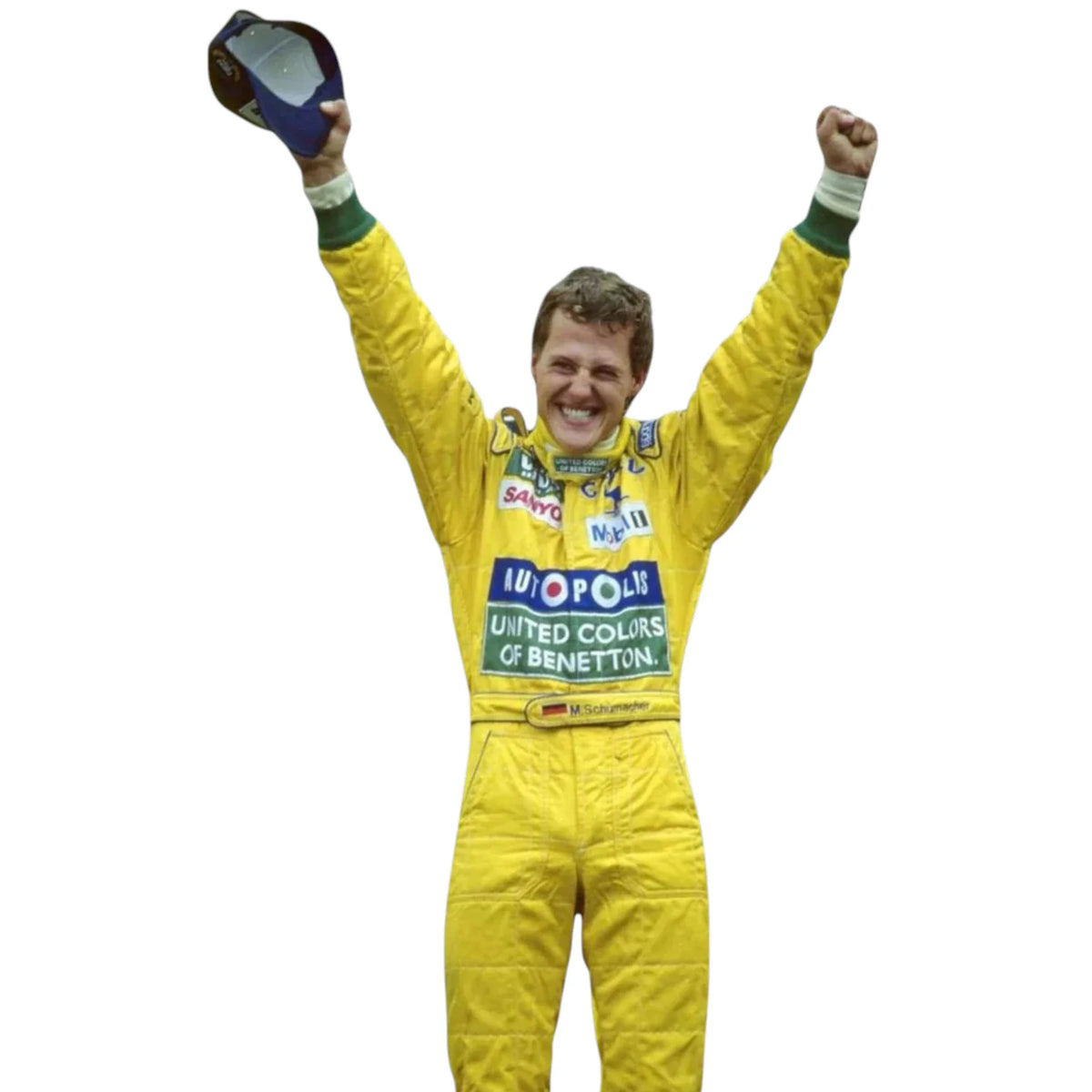 Michael Schumacher 1992 Benetton Belgian GP F1 Racing Suit - Trending Racegears image 6