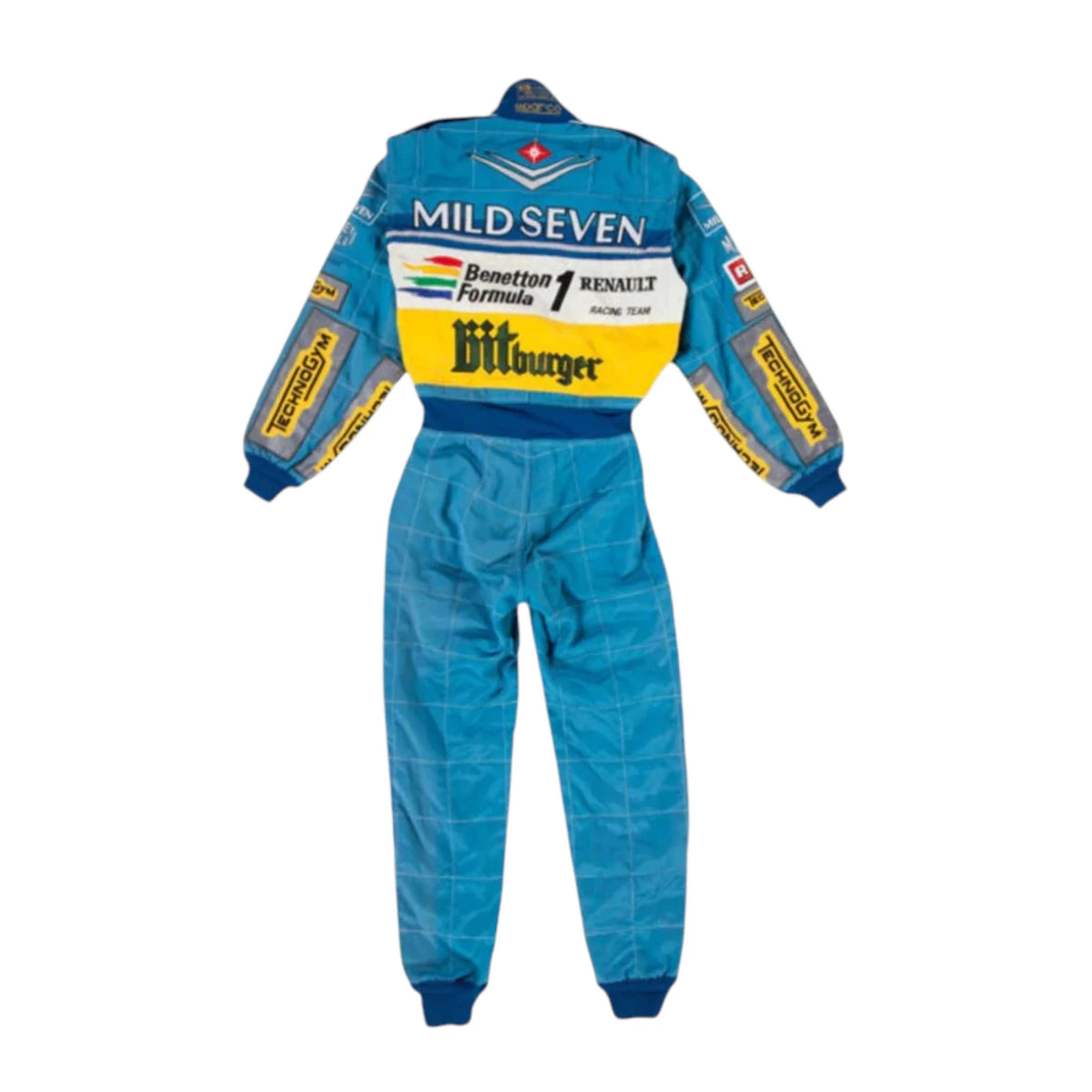 Michael Schumacher 1995 Benetton F1 Racing Suit - Trending Racegears image 2