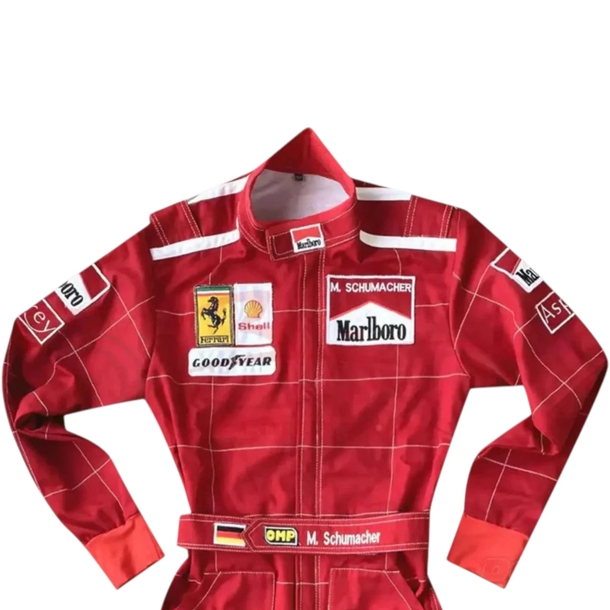 Michael Schumacher 1996 Ferrari F1 Racing Suit - Trending Racegears image 3