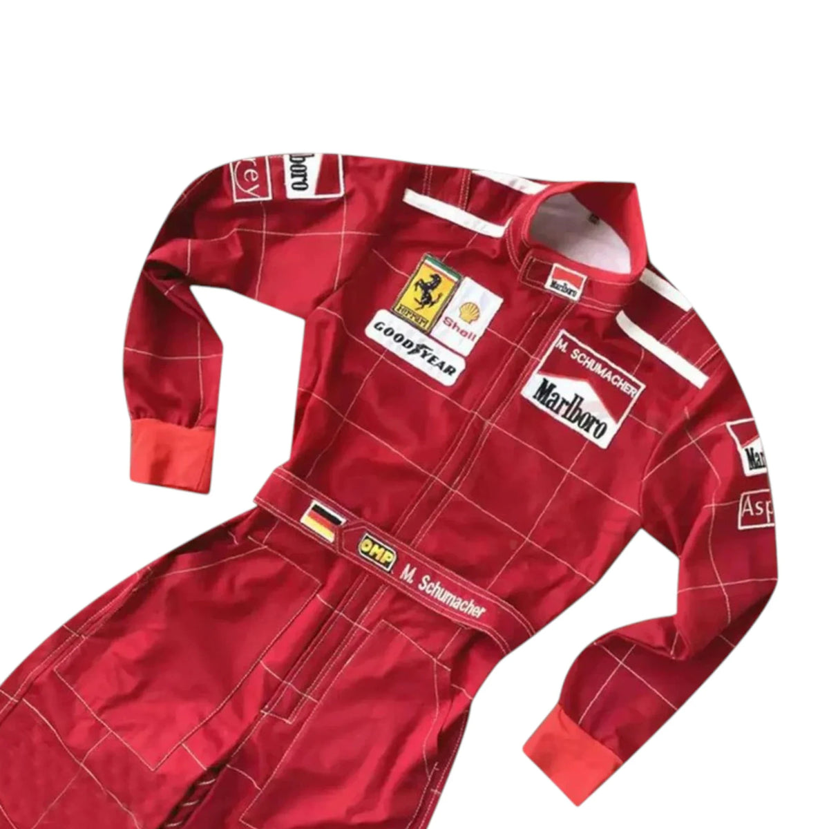 Michael Schumacher 1996 Ferrari F1 Racing Suit - Trending Racegears image 7