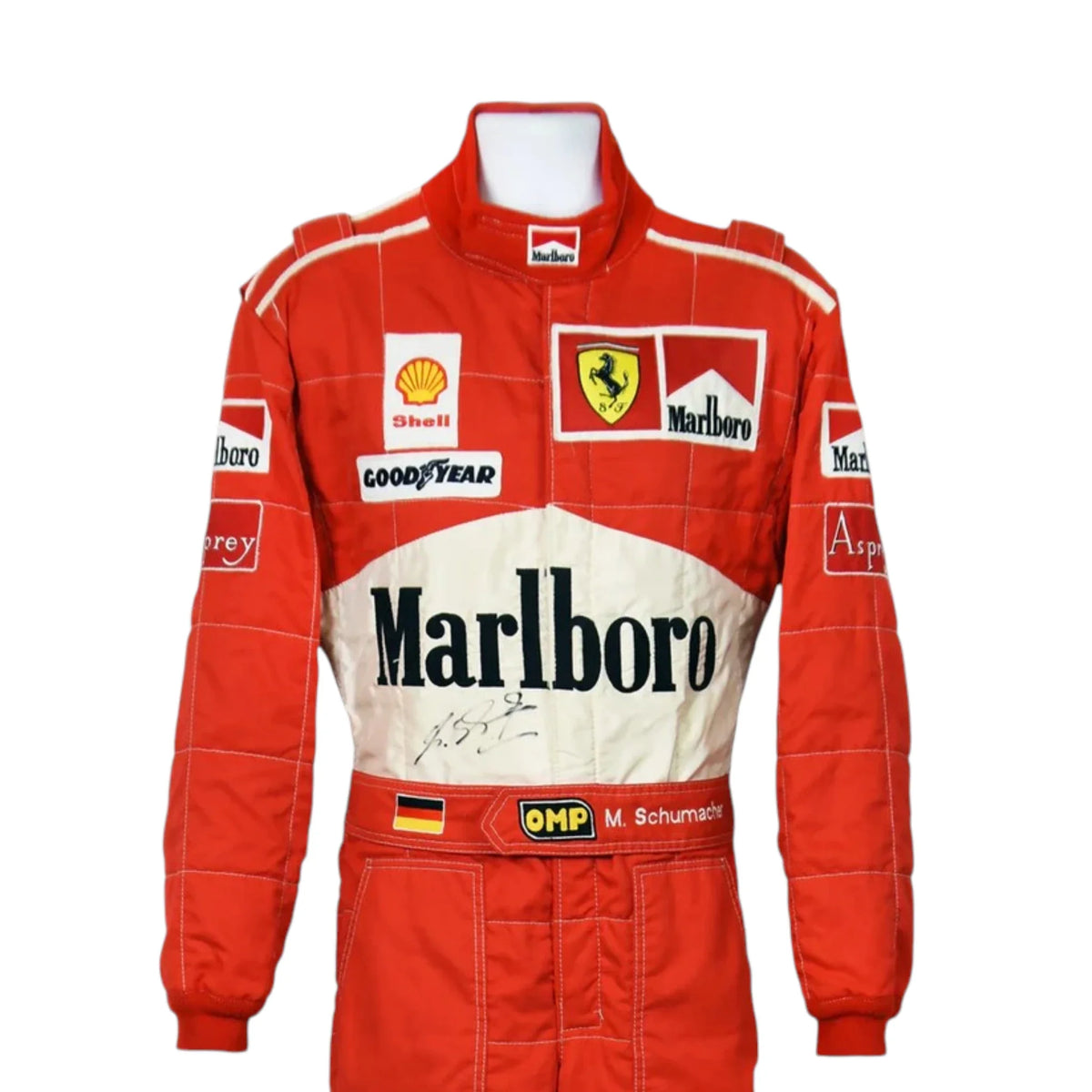 Michael Schumacher 1997 Ferrari F1 Racing Suit - Trending Racegears image 3