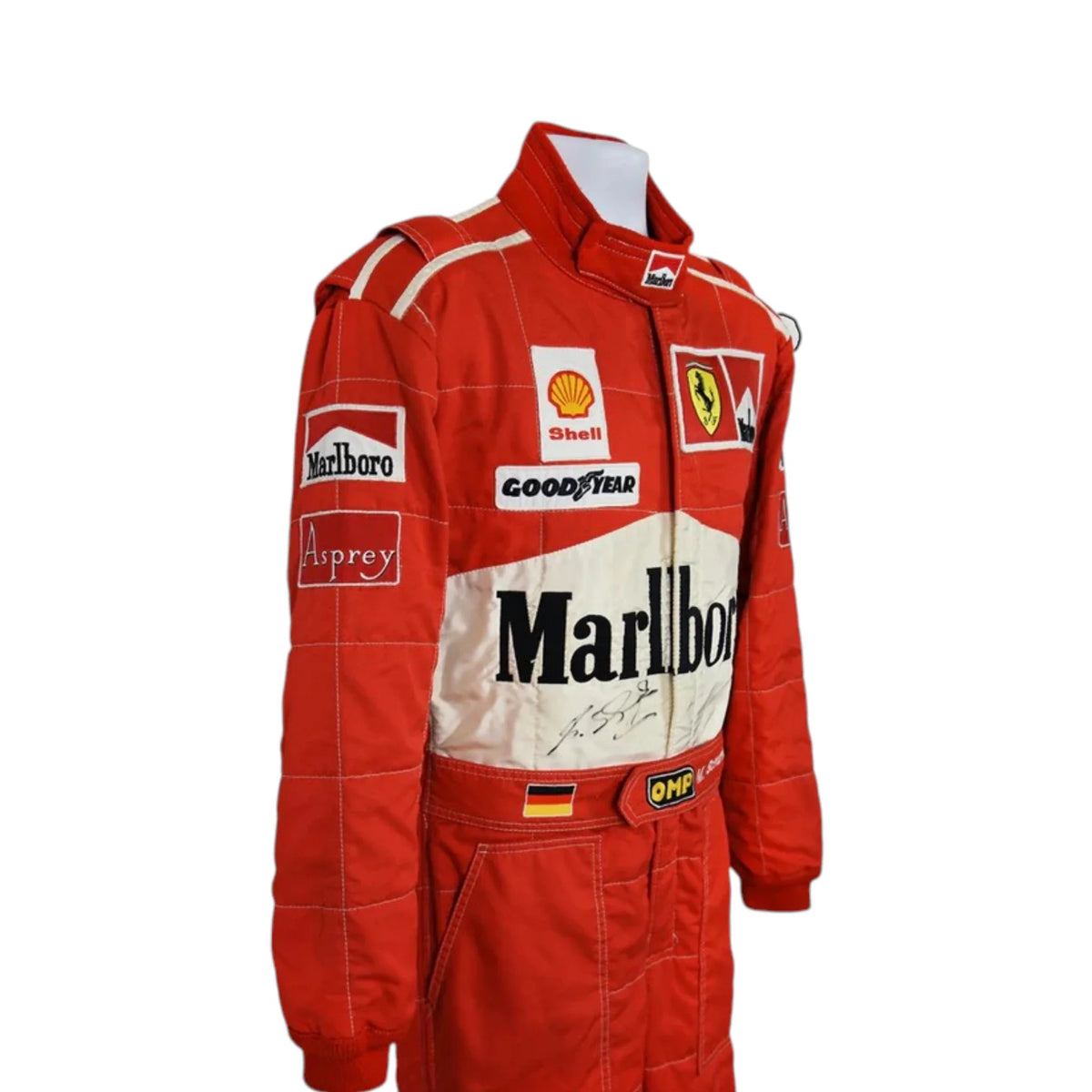 Michael Schumacher 1997 Ferrari F1 Racing Suit - Trending Racegears image 4
