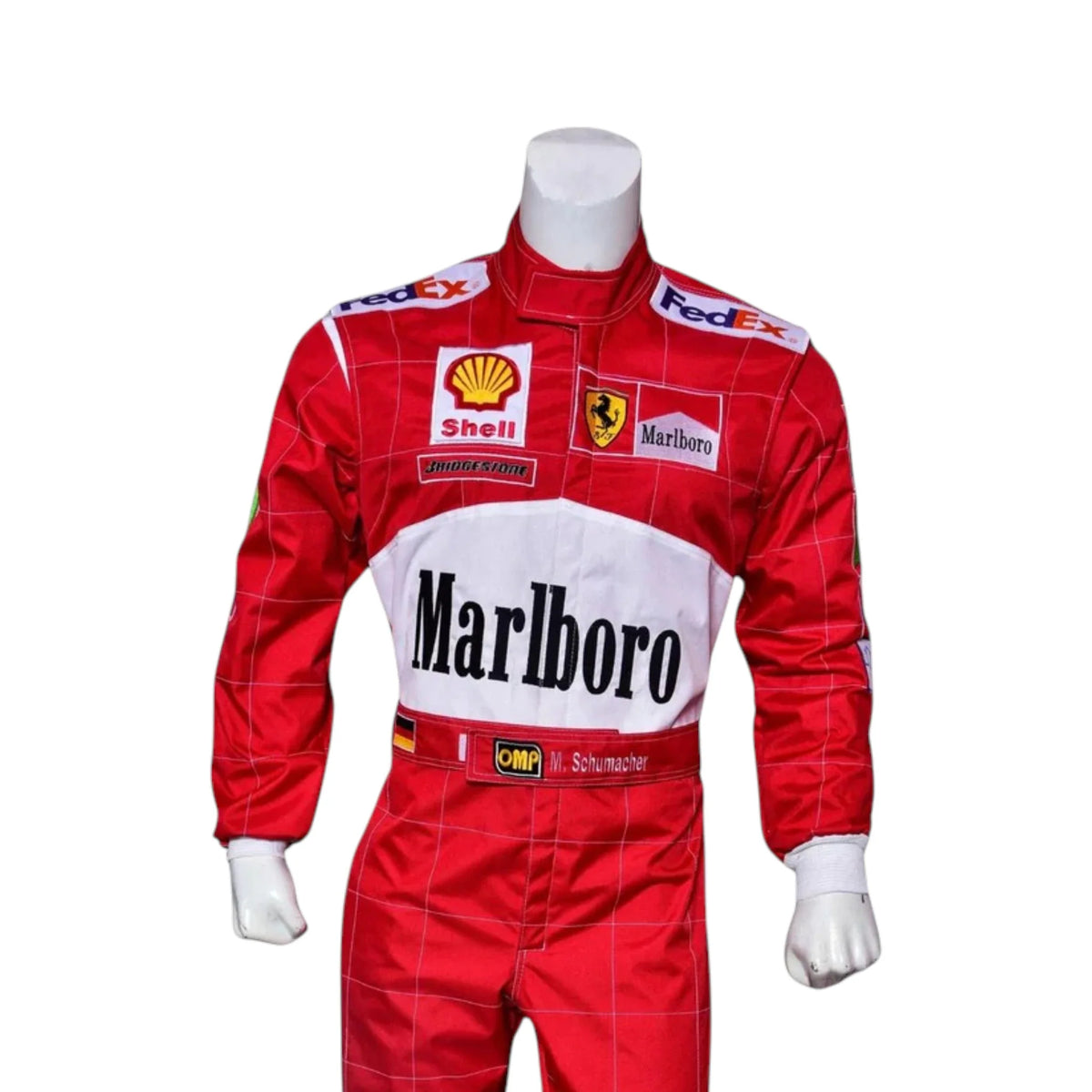 Michael Schumacher 2000 Ferrari F1 Racing Suit - Trending Racegears image 3