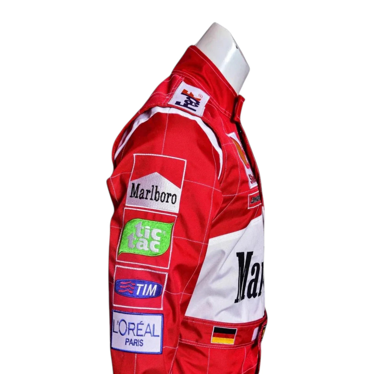 Michael Schumacher 2001 Ferrari Belgian GP F1 Racing Suit - Trending Racegears image 4