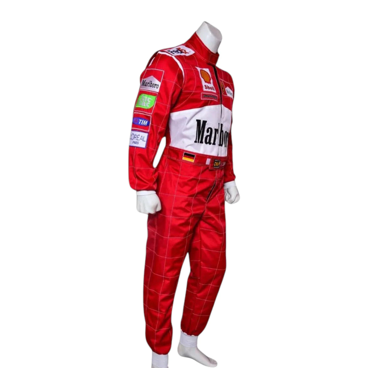 Michael Schumacher 2001 Ferrari Belgian GP F1 Racing Suit - Trending Racegears image 6