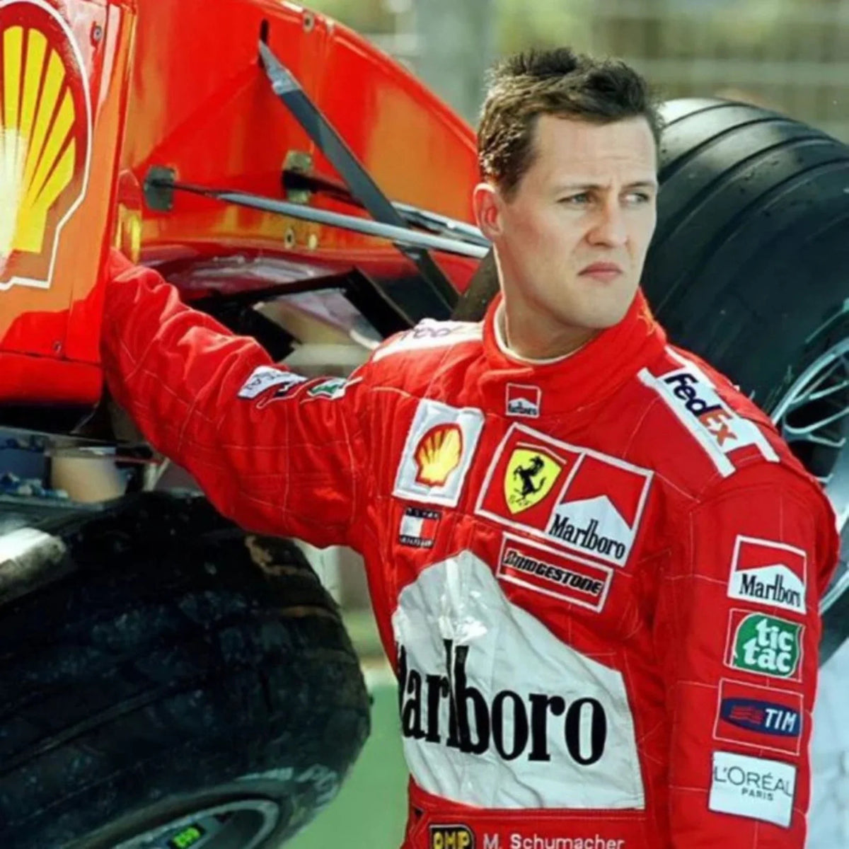 Michael Schumacher 2002 Ferrari F1 Racing Suit - Trending Racegears image 6