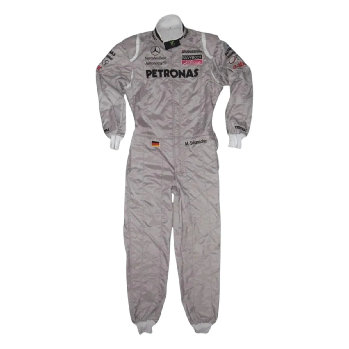 Michael Schumacher 2010 Mercedes-AMG Petronas F1 Racing Suit - Trending Racegears image 2