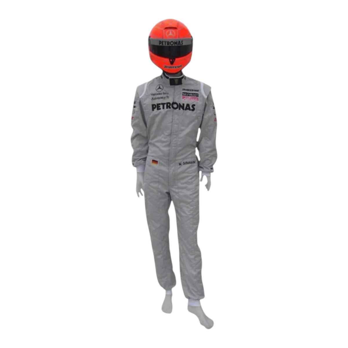 Michael Schumacher 2010 Mercedes-AMG Petronas F1 Racing Suit - Trending Racegears image 3