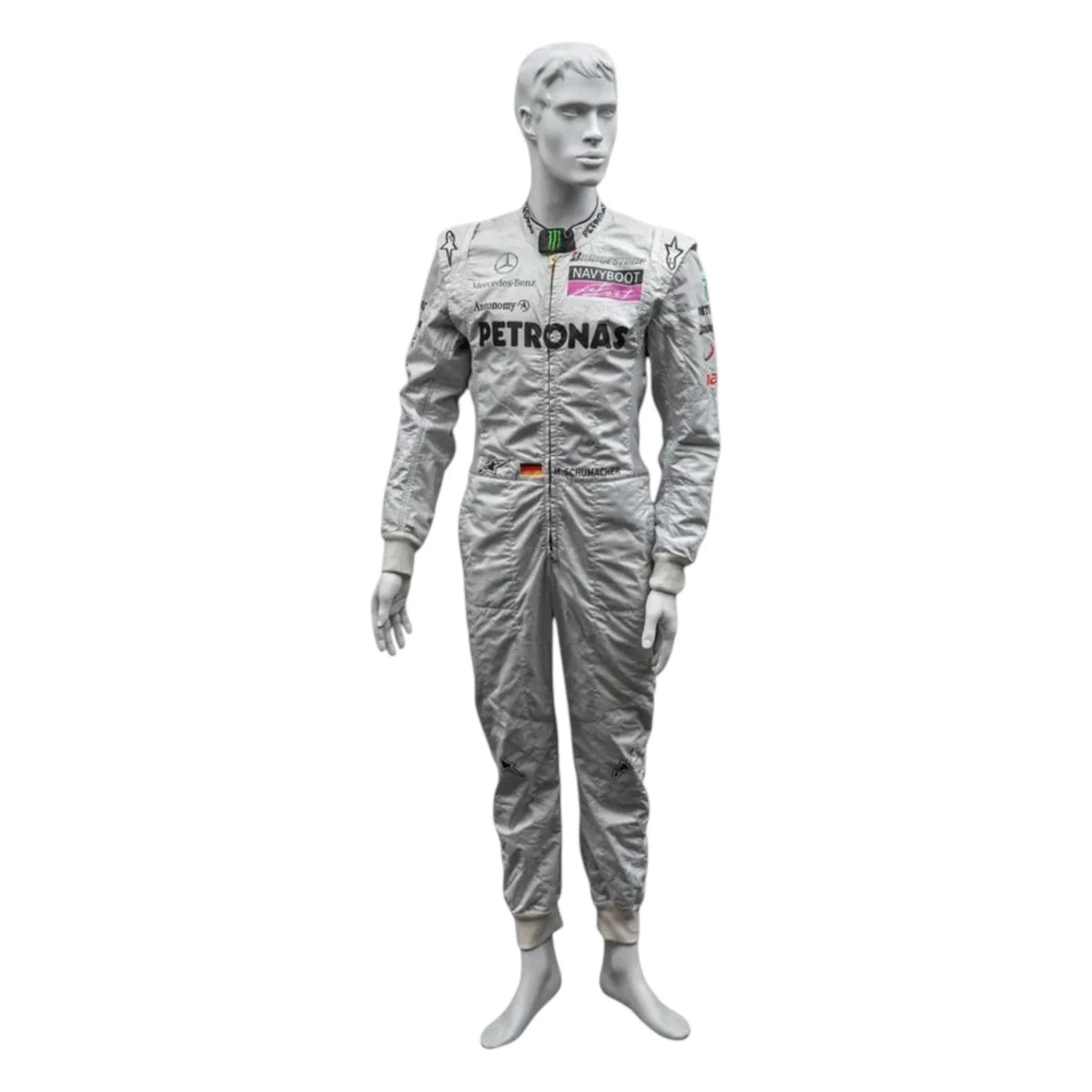Michael Schumacher 2010 Mercedes-AMG Petronas F1 Racing Suit - Trending Racegears image 4