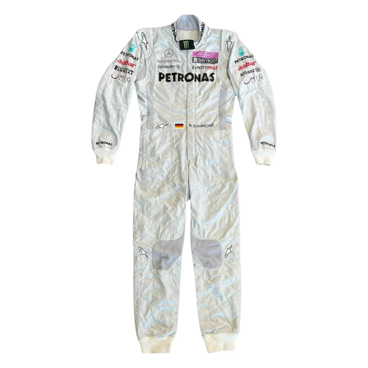 Michael Schumacher 2011 Mercedes-AMG Petronas F1 Racing Suit - Trending Racegears image 2