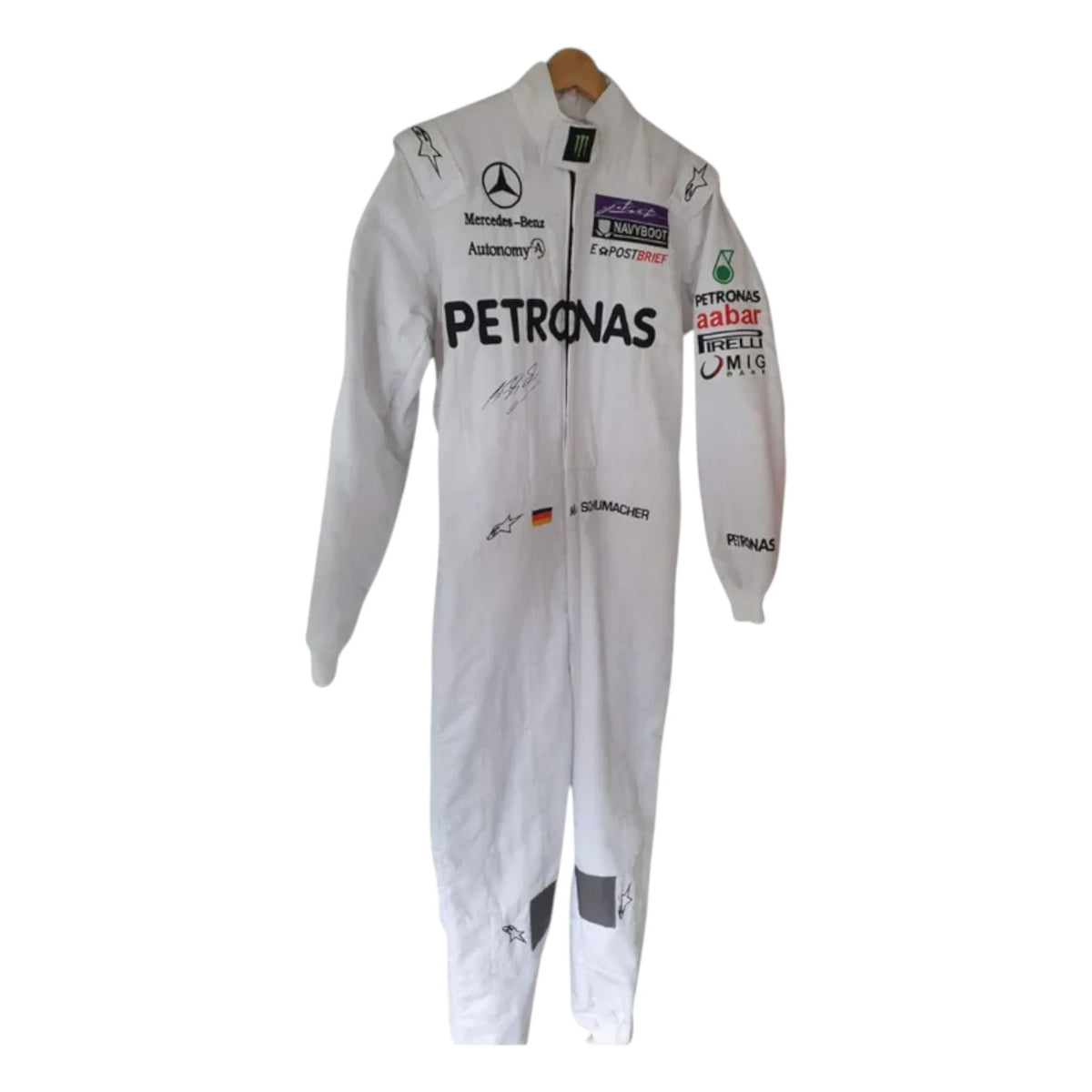 Michael Schumacher 2011 Mercedes-AMG Petronas F1 Racing Suit - Trending Racegears image 3