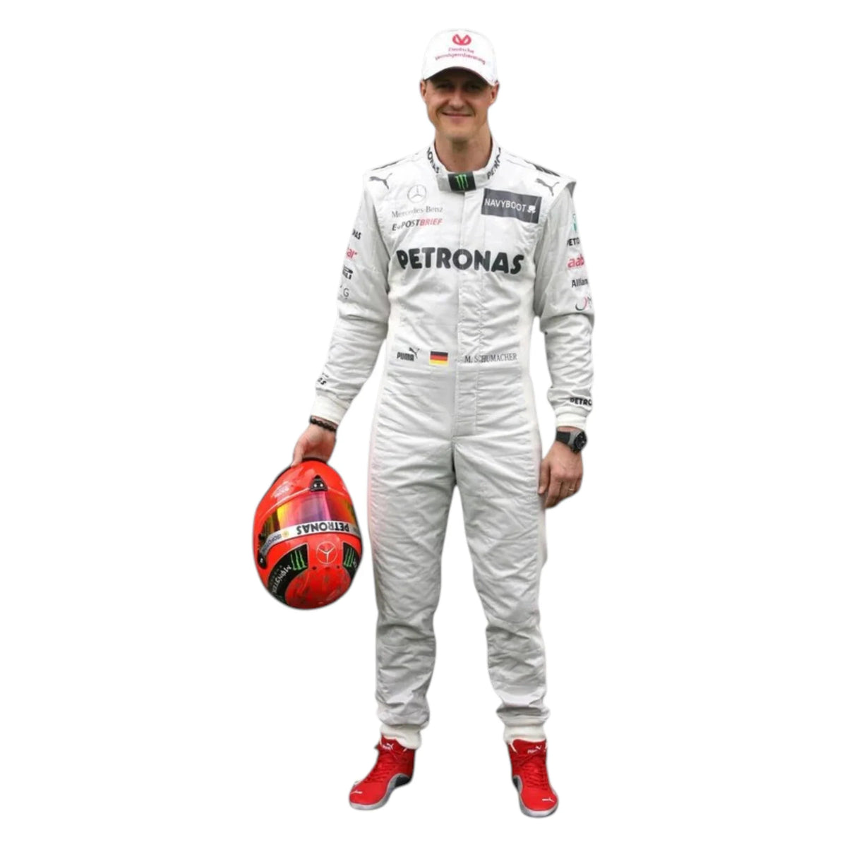 Michael Schumacher 2012 Mercedes-AMG Petronas F1 Racing Suit - Trending Racegears image 1
