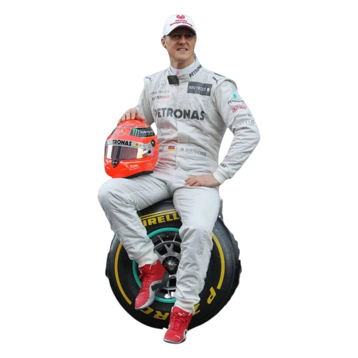 Michael Schumacher 2012 Mercedes-AMG Petronas F1 Racing Suit - Trending Racegears image 2