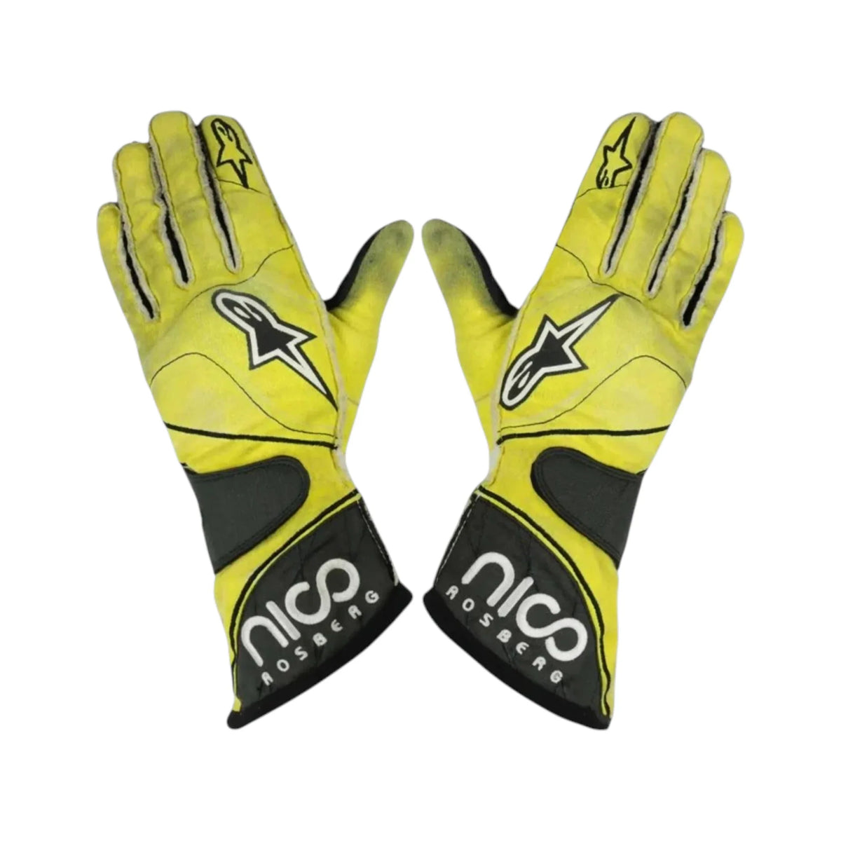 Nico Rosberg 2011 Mercedes-AMG Petronas F1 Racing Gloves - Trending Racegears image 1