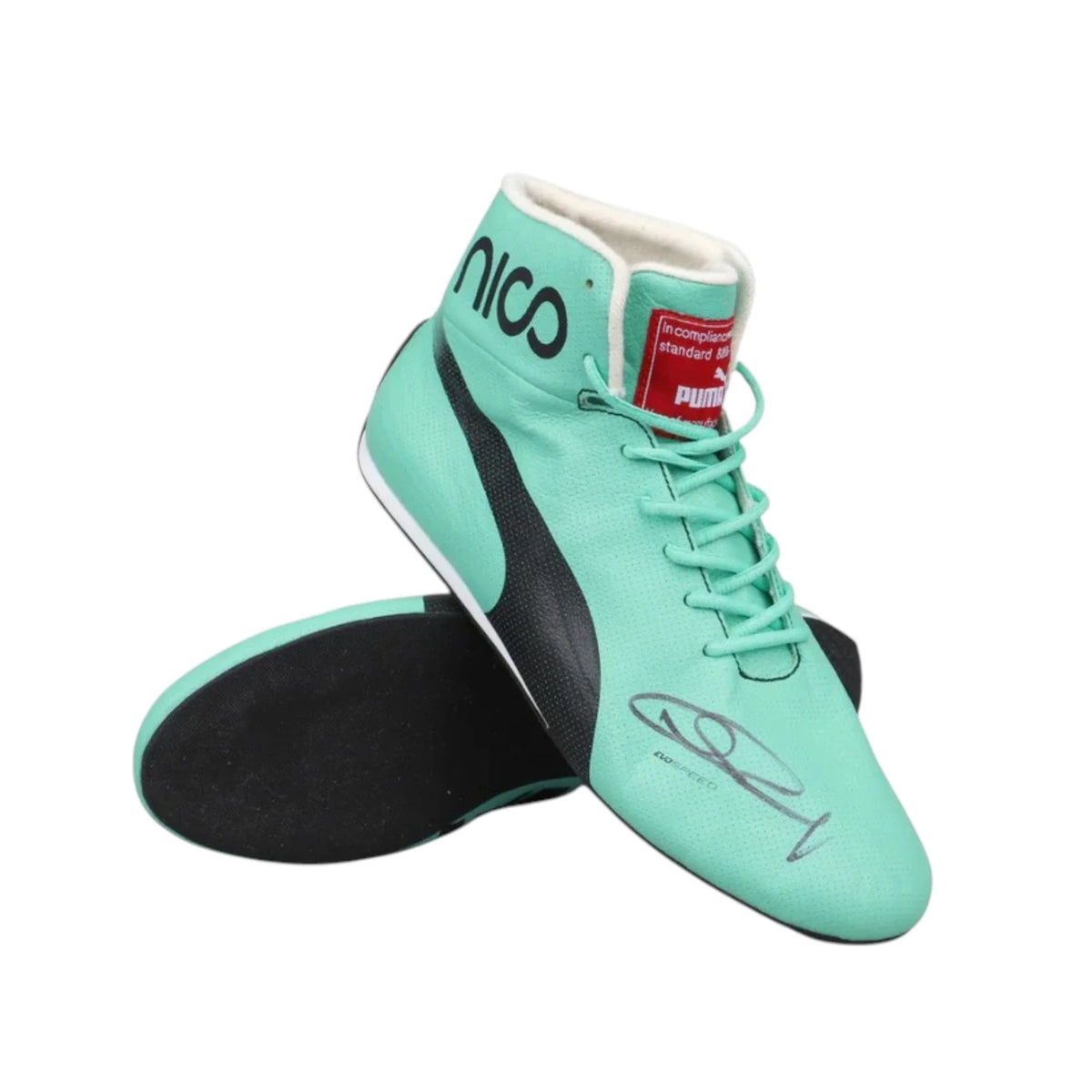 Nico Rosberg 2016 Mercedes-AMG Petronas F1 Racing Shoes - Trending Racegears image 2