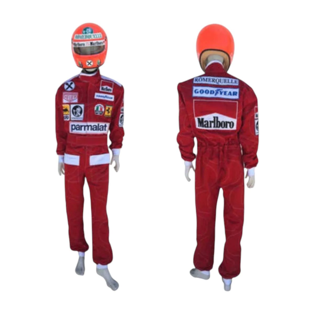 Niki Lauda 1976 Ferrari F1 Racing Suit - Trending Racegears image 3