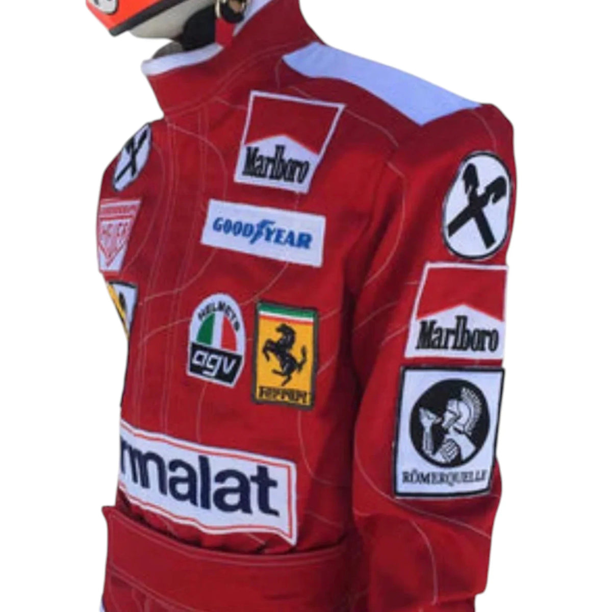 Niki Lauda 1976 Ferrari F1 Racing Suit - Trending Racegears image 7