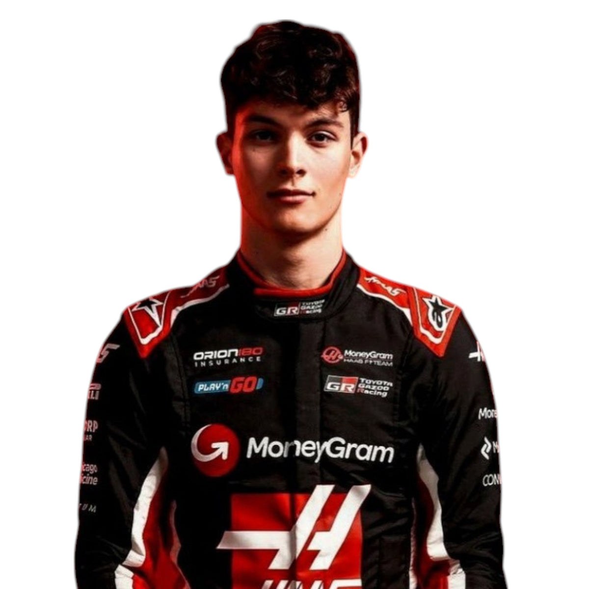 Oliver Bearman 2025 Haas F1 Race Suit - Trending Racegears image 1