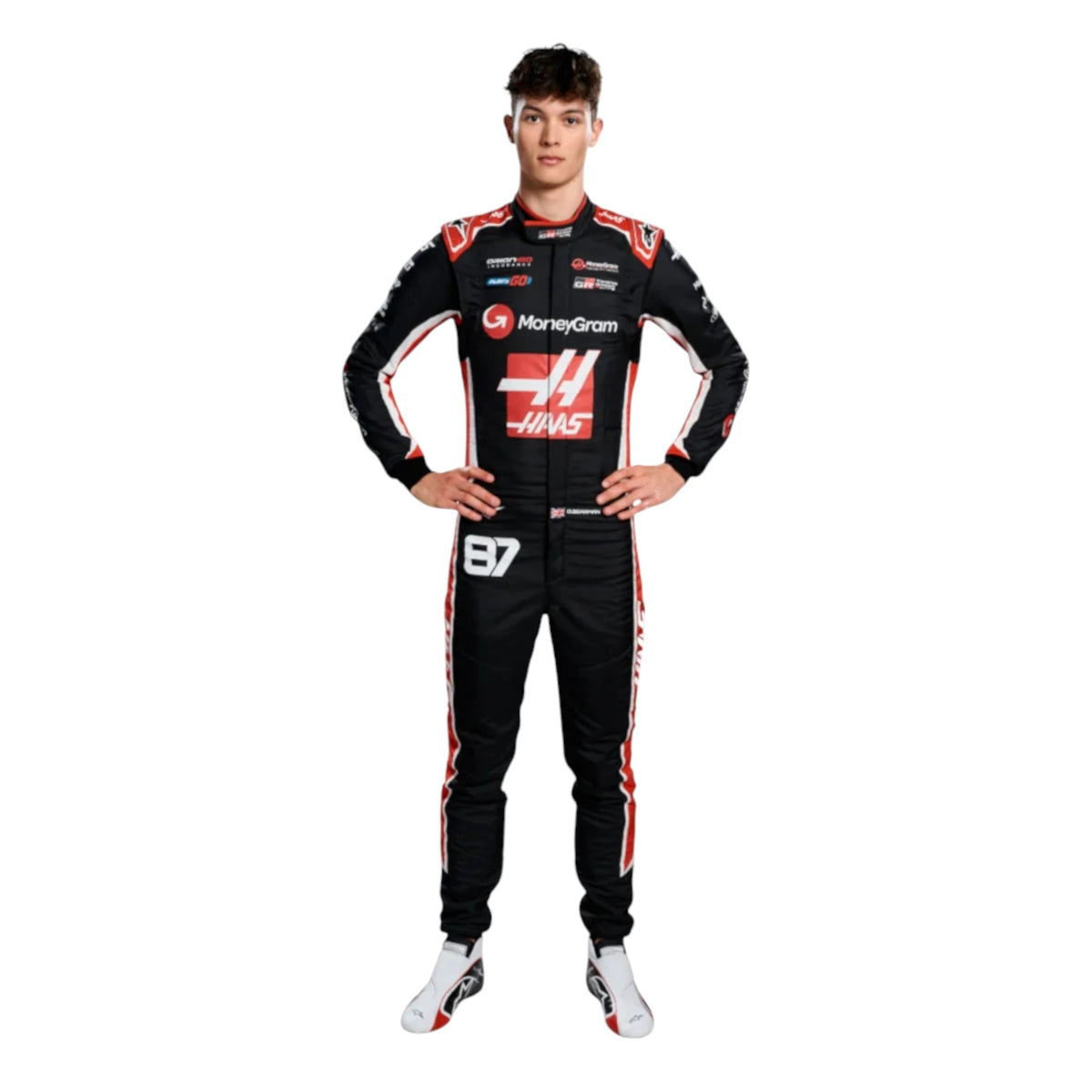 Oliver Bearman 2025 Haas F1 Race Suit - Trending Racegears image 3