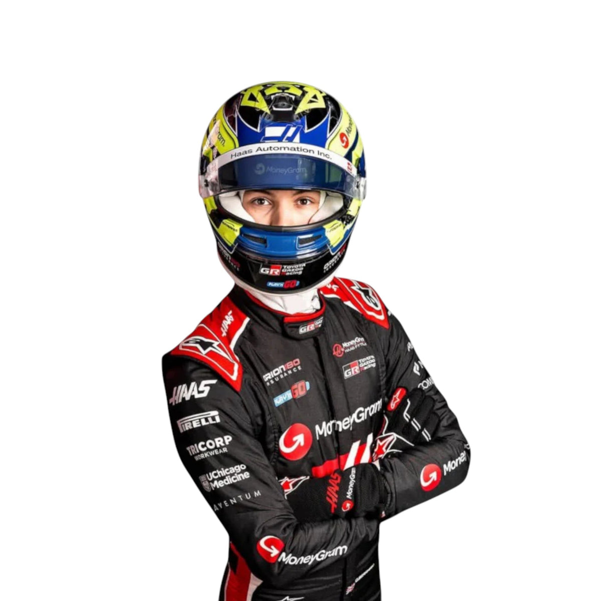 Oliver Bearman 2025 Haas F1 Race Suit - Trending Racegears image 4